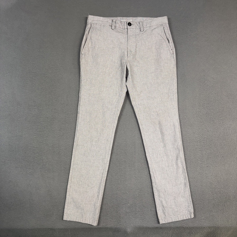 Old Navy Pants Mens 30x32 (Fits 32x30) Gray Ultimate Slim Fit Built In Flex
